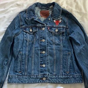 NBA Chicago Bulls Levi’s Jean Jacket